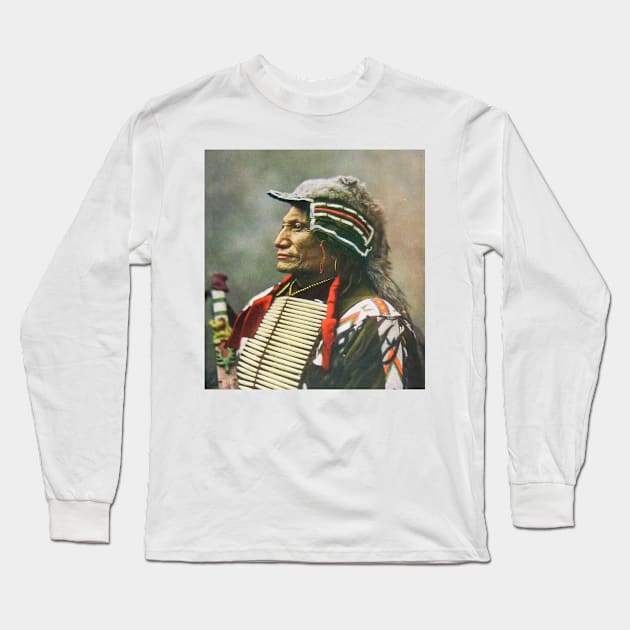 Chief Broken Arm Long Sleeve T-Shirt by truthtopower